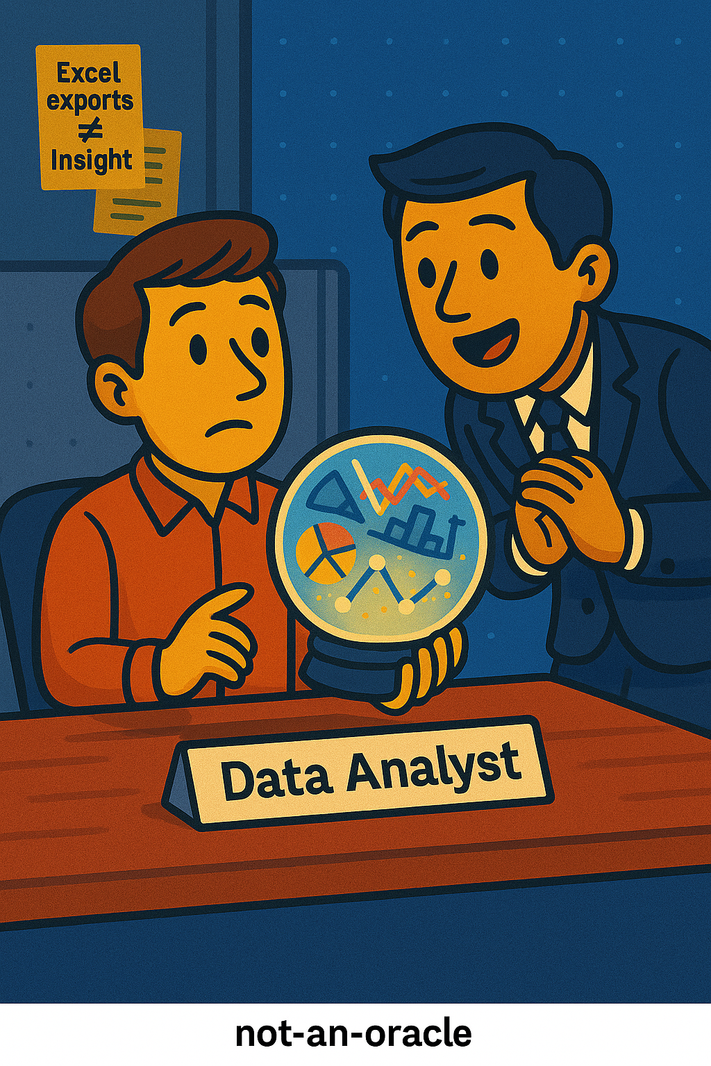 Dear Stakeholder, I'm Not an Oracle